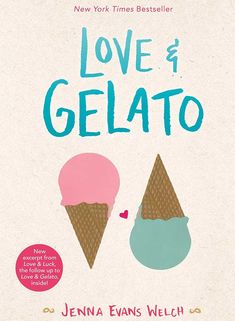 the cover of love and gelato