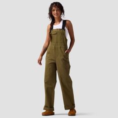 Stoic Venture Overall - Women's - Clothing Casual Solid Non-stretch Overalls, Farm Overalls Women, Fitted Full-length Overalls With Pockets, Military Style Cotton Overalls, Military Overalls With Pockets For Outdoor, The Stoics, Overalls Women, Personal Marketing, Stretch Cotton