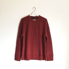 Vince Raglan Ribbed Crewneck Sweater “Red Currant” / Maroon Red Wool / Cashmere Blend Knit New With Tags - No Holes Or Stains Size Large, Measurements Are Approx And Taken While Laying Flat Mens Striped Sweater, Cashmere Sweater Men, Raglan Sleeve Sweatshirt, Purple Sweater, Navy Sweaters, Sweaters Crewneck, Green Wool, Red Wool, Knitted Pullover Sweaters