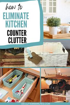 the ultimate guide to how to organize your kitchen counter