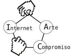 the internet arte diagram is shown in black and white