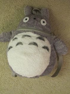 Totoro Plush Bed, Totoro Shoulder Bag, Totoro Backpack, My Neighbor Totoro Plush, Giant Totoro Plush, Skate Backpack, Totoro Plush Keychain, Stylish School Bags, Things I Need To Buy