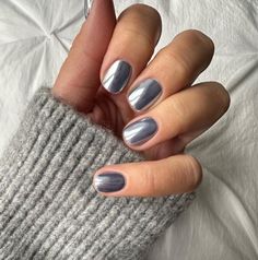 add a little bit of *spice* January Nail Colors, Silver Nail Polish, Black Manicure, Fun Nail Colors, Silver Nail, Winter Nail Designs, Festival Nails