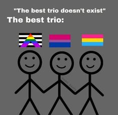 the best trio doesn't existion to each other, but they are equal