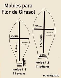 the diagram shows how to make a cross