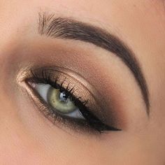 Chocolate Eyeshadow, Bar Palette, Hoco Inspo, Chocolate Bar Palette, Bentuk Alis, Party Make-up, Make Up Inspiration, Smink Inspiration, Green Eye