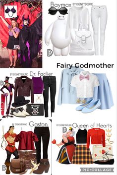 several different types of clothes and accessories for women to wear in the disney princess costume contest