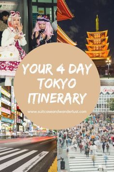 tokyo's 4 day itinerary is the perfect time to visit