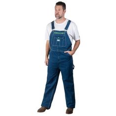 Liberty Men's Stonewashed Denim Bib Overalls, 14006SW9 Overall Men, Coveralls Mens, Work Overalls, Workwear Overalls, Overalls Men, Mens Overalls, Bib Overalls, Denim Overalls, Big Men