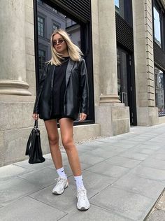 Cute Casual College Outfits, Cute College Outfits, Casual College Outfits, Brunch Date, Winter Mode, Outfit Inspo Fall, 가을 패션, Black Leather Jacket