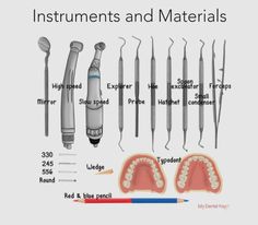 Pediatric Dental Assistant Tips, Dental Nurse Revision, Dental Abbreviations, Dental Tools Names, Dental Notes, Dental Charting, Dental Terminology, Dental Assistant School