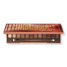 Naked Heat Eyeshadow Palette - Urban Decay Cosmetics | Ulta Beauty Creamy Eyeshadow, High Pigment Eyeshadow, Best Eyeshadow Palette, Eyeshadow For Blue Eyes, Urban Decay Cosmetics, Best Eyeshadow, Born To Run