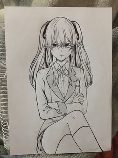 Kakegurui Sketch, Manga Art Black And White, Detailed Manga, Yandere Manga, Manga Drawing Tutorials, Funny Cartoon Quotes, Art Black And White, Anime Drawing