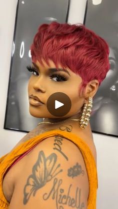 Women Pixie Cut, Makeup Lashes, Short Human Hair Wigs, Sassy Hair, Pixie Cut, Human Hair Wigs, Human Hair, Hair Makeup, Lashes