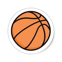 an orange basketball ball on a white background