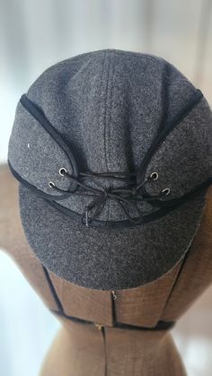 Wool blend winter cap. Gently used condition. Can be cleaned. Size 7 3/4. Has a band that unfolds to cover your ears. Julie Miller, Elmer Fudd, Crown Cap, Gray Winter, Trapper Hats, Winter Cap, Hat Sizes, Caps Hats, Wool Blend