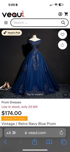 Navy Blue Prom Dresses, Prom Dresses 2018, Prom Dresses Blue, Formal Dresses Prom, Formal Dresses Long, Retro Vintage, Prom Dresses, Prom