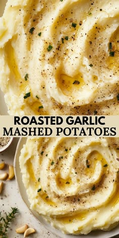 Roasted garlic mashed potatoes are a creamy, flavorful side dish perfect for any occasion.  With just a few simple ingredients (potatoes, roasted garlic, butter, and cream) you can create a comforting dish that pairs beautifully with a variety of main courses. Easy Garlic Mashed Potatoes, Yukon Gold Mashed Potatoes, Buttermilk Mashed Potatoes, Mashed Potatoes Thanksgiving, Garlic Mashed Potatoes Recipe, Butter Mashed Potatoes, Side Dish For Thanksgiving, Roasted Garlic Mashed Potatoes, Easy Mashed Potatoes