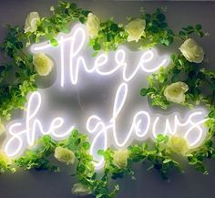 There She Glows Neon Signs, Neon Lights, LED Neon Signs for Room, Bars Light Up Signs, Cool Neon Light Signs, Neon Wall Lights Neon Signs For Room, Neon Wall Lights, Signs For Room, Exhibition Signage, Ambiguous Quotes, Industrial Signage, Commercial Signs, Neon Wall, Light Up Signs