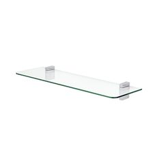 GLASSLINE Standard and CUADRO MAXI Glass Wall Shelf Kit | Clear/Stainless Glass Shelf Design, Glass Shelf, Thick Glass Shelf, Glass Led Shelf, Black Tinted Glass Shelf, Acrylic Shelf 96”, Glass Wall Shelves, Minimalist Shelves, Shelf Board