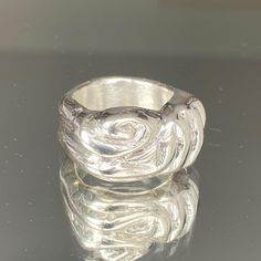 Handcrafted 925 Silver Wave Ring | Made to order.  Comes in all EU sizes from 56-60 Perfect gift for him or her. Super cool wave design handcarved wave design made by me in wax and then cast in 935 silver. Please send a private message to me for any questions you may have! :-) Wave Ring, Perfect Gift For Him, Wave Design, Silver Rings Handmade, Ring Handmade, Super Cool, Rings Statement, Handmade Ring, Denmark