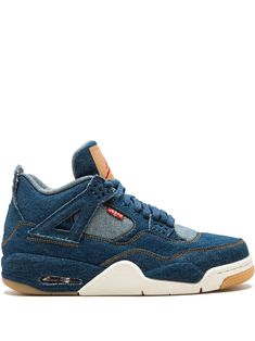 the nike air jordan 4 denim is available in blue