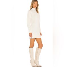 Nwot Bb Dakota Steve Madden Cream/Oatmeal Long Sleeve Sweater Dress. Sleeves Have Detailing. Soft And Comfortable Sweater Material. 65% Acrylic, 35% Nylon Hand Wash Unlined Pull-On Styling Midweight Knit Fabric With Cable Knit Detail At Sleeves Ribbed Trims Tags: Comfort, Basic, Fall, Layers, Comfortable, Layering, Dresses, Mini Dress, Midi Dress, Designer, Luxe Fashion, South Moon Under, Revolve, Nordstrom, Reformation, Zimmerman, Large, Cozy Fitted Cream Sweater Dress, Fitted Long Sleeve Cream Sweater Dress, Long Sleeve Cream Knit Sweater Dress, Cream Long Sleeve Knit Sweater Dress, Cream Knit Mini Sweater Dress, Oatmeal Sweater, Comfortable Sweater, Bb Dakota, Sweater Material