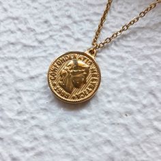 Dainty coin necklace gold Coin Necklace Gold, Gold Coin Pendant, Tikka Jewelry, Gold Coin Necklace, Coin Pendant Necklace, Bridal Hair Pins, Gold Coin, Bridal Headband, Book Aesthetics