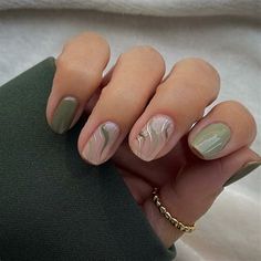 Sage Green Nails Aesthetic. There are any references about Sage Green Nails Aesthetic in here. you can look below. I hope this article about Sage Green Nails Aesthetic can be useful for you. Please remember that this article is for reference purposes only. #sage #green #nails #aesthetic Biab Nail Design Autumn, Autumn Biab Nails, Sage Green Nails, Biab Nails, Bridesmaids Nails, Milky Nails, Green Nail Designs, Thanksgiving Nails