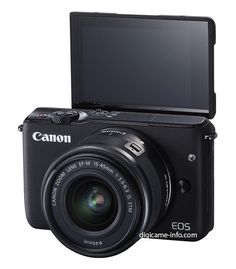 the canon eos compact camera is shown