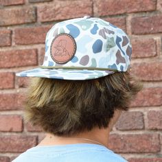 Camo Duck Hat- Blue/Gray - TheMississippiGiftCompany.com Takuache Outfits Guys, State Of Mississippi, Duck Hat, Cowboy Wall Art, Flying Duck, Camo Trucker Hat, Camouflage Hat