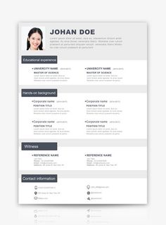 a professional resume template with blue and gray accents on the front, in two different colors