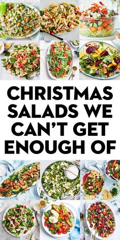 the christmas salads we can't get enough of are ready to be eaten