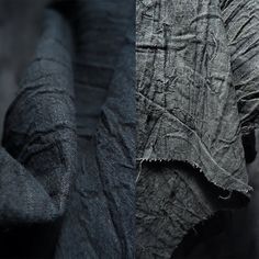 an elephant's wrinkled skin is seen in this split screen image from left to right