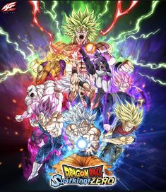 the poster for dragon ball battle