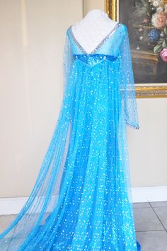 "Queen Elsa Costume I am not accepting custom orders on this style temporarily. Please check my standard size Small---------- Bust 32\" Medium ----- Bust-34\" Large---------- Bust-36\" Xlarge--------- Bust-38\" Might take 2-3 weeks to ship the item Rhinestones or trim might be slightly different depends on the availability of rhinestones. Style 1 and 2 are the same size and style except more rhinestones on Style No 2 Please don't hesitate to ask questions Thank you!" Elsa Halloween Costume Women, Elsa Halloween, Princess Anna Dress, Elsa Halloween Costume, Halloween Costume Women, Anna Costume, Elsa Anna Olaf, Frozen Queen, Elsa Costume