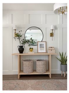 6 easy DIY accent walls Diy Entryway, Entryway Wall, Entryway Ideas, Entryway Table, Entry Table, Accent Walls