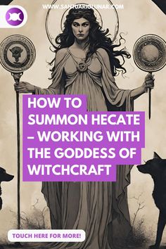 Summon Hecate: A Guide to Working with the Goddess of Witchcraft How To Invoke Hecate, Hecate Information, Hexing Someone, Offerings For Hecate, Invoking Hecate, Invoke Hecate, Hecate Witchcraft, Working With Hecate, Hecate Sigil