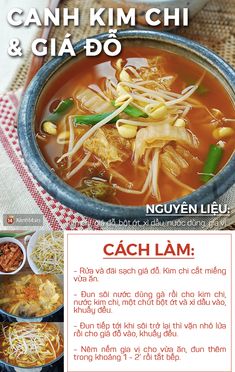 an advertisement for a restaurant called cach lam, with the caption in english