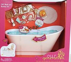 the toy bathtub is packed with toys and accessories