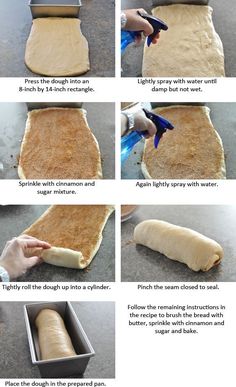 instructions on how to make an uncooked bread roll