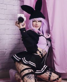 Pastel Egirl, Human Cloning, Goth Bunny, Mulder Scully, Pastel Goth Fashion, Cute Emo, Goth Beauty, Kawaii Fashion Outfits, Fashion Aesthetics