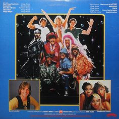 an album cover for the movie back to the 80's with pictures of various people