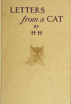 the front cover of a book with an image of a cat