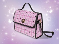 💖 Get £5 OFF your order when you join our mailing list: https://bit.ly/ChonkyCat This cute bag is spacious enough to carry daily essentials like a water bottle, a small journal, phone, wallet, or makeup. Whether carried as a top-handle bag or using the adjustable shoulder strap, it's the perfect size for your on-the-go needs  .｡. ❀ .｡. Your order might come with a small scent sachet. This is included to prevent any musty smell that may result from transportation 🌸 Please contact me before plac Harajuku Style Shoulder Bag With Adjustable Strap As Gift, Harajuku Style Purple Rectangular Bag, Pink Harajuku Satchel For Travel, Pink Kawaii Satchel Bags, Pink Harajuku Style Bag With Zipper Closure, Pink Harajuku Satchel Bag, Harajuku Style Pink Crossbody Shoulder Bag, Small Journal, Gps Coordinates