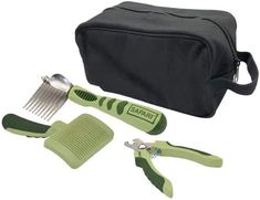 a set of garden tools in a bag