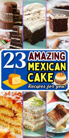 Treat yourself to these delicious and authentic Mexican cakes. Mexican Birthday Cake For Men, Desserts That Go With Mexican Food, Mexican Cake Recipes, Mexican Cakes, Abuelita Hot Chocolate, Authentic Mexican Desserts, Traditional Mexican Desserts, 90s Playlist, Angel Food Cake Desserts