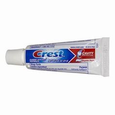 Brand: CrestColor: ..Features: Sealed. Unboxed Toothpaste Great For Travel, hotels, Dr. Office Binding: Health and BeautyDetails: Crest, Cavity Protection fluoride Anti-Cavity toothpaste, - 0.85 oz Travel size (100 Pack)EAN: 0745495192969Package Dimensions: 8.5 x 8.3 x 6.5 inches Travel Size Toothpaste, Dr Office, Crest Toothpaste, Adult Braces, Getting Braces, Traditional Braces, Travel Toothpaste, Clear Braces, Counting For Kids