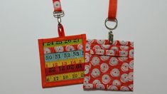 Fabric Name Badge Holders with Lanyards  by Donna Thornton Quilt Retreat, Fabric Names, Lanyard, Personalized Items