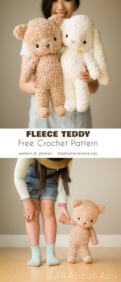 Confection Au Crochet, Crochet Skirts, Crochet Teddy Bear, Beginner Crochet Projects, Crochet Amigurumi Free, Haken Baby, Crochet Teddy